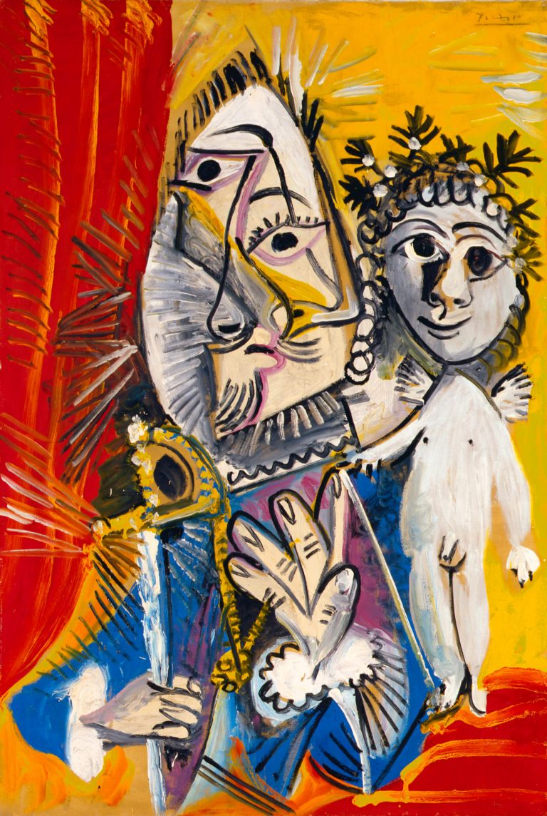 Pablo Picasso Mousquetaire à lépée et amour 1969 Museo de Bellas