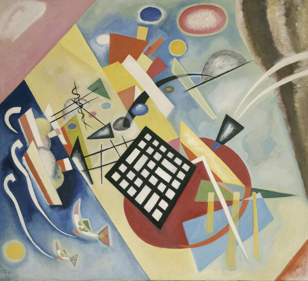 Wassily Kandinsky Schwarzer Raster Hoyesarte Com