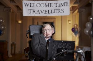 Stephen Hawking at Gonville & Caius College, Cambridge. Foto: Lwp Kommunikáció.