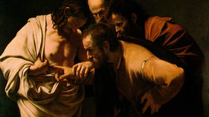 Caravaggio. La incredulidad de Santo Tomás.