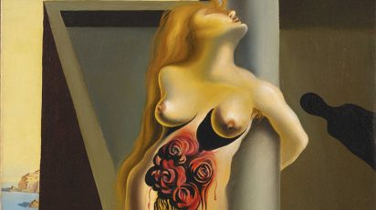 Salvador Dalí. Les roses sanglantes (detalle), 1930. Colección de Arte ABANCA.