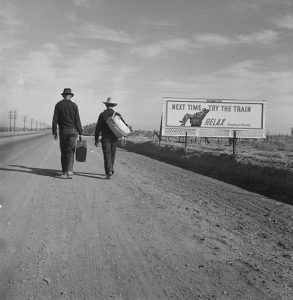 Dorothea Lange, 1936. Farm Security Administration / Office of War Information. Cortesía de la Library of Congress, Whashington.