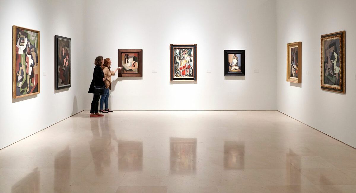 María Blanchard. Pintora a pesar del cubismo. Vista de una de las salas de la exposición. Fotografía: Jesús Domínguez. © Museo Picasso Málaga.