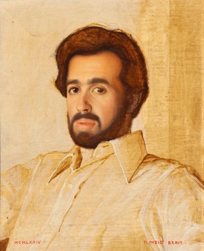 'Retrato de Alejandro Reino'. Claudio Bravo Camus, 1974.