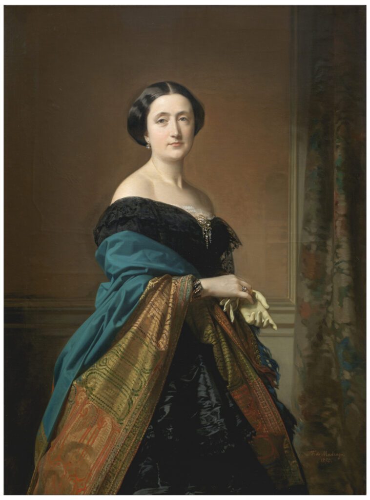 Federico de Madrazo y Kuntz, 'Saturnina Canaleta', 1856. Óleo sobre lienzo. © Archivo Fotográfico. Museo Nacional del Prado.