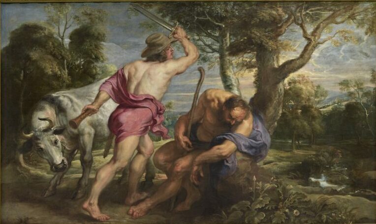 Pedro Pablo Rubens y taller. 'Mercurio y Argos', 1636 - 1638. Madrid, Museo Nacional del Prado.