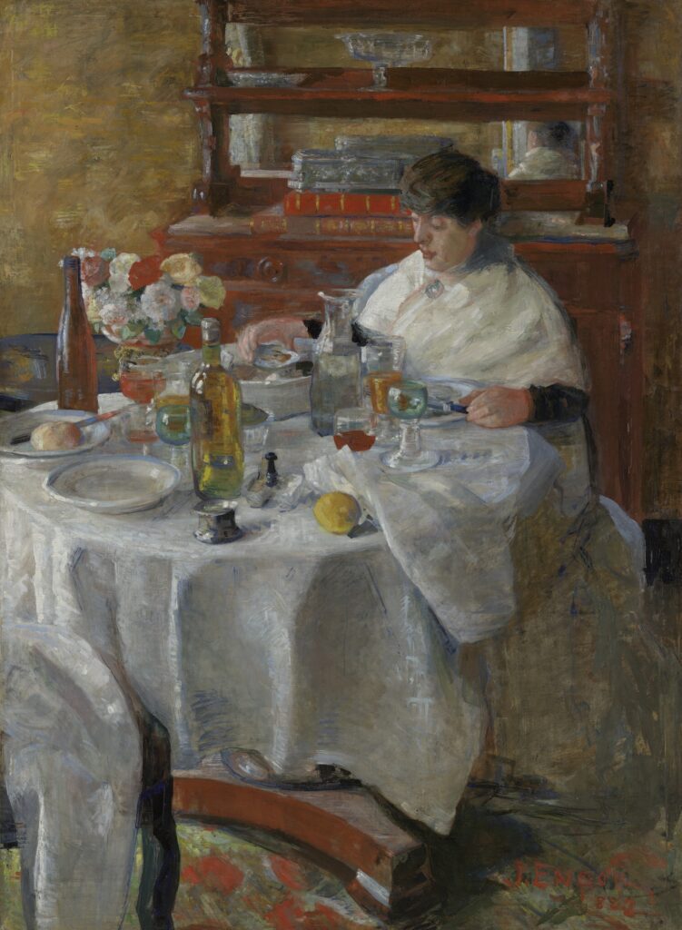 James Ensor, The Oyster Eater, inv.no. 2073, photo: Rik Klein Gotink, Collection KMSKA - Flemish Community (public domain).